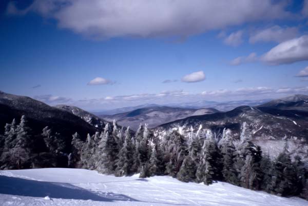 Mount Mansfield in Winter