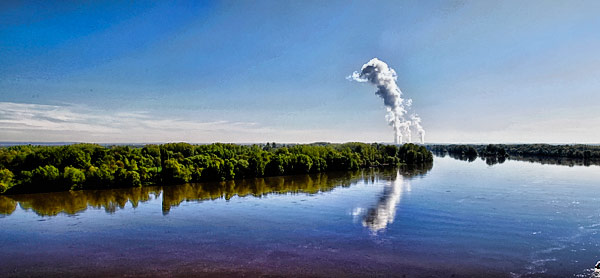 Loire River Reflection