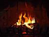 Cabin Fireplace